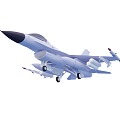 The F16 Fighter 3d model