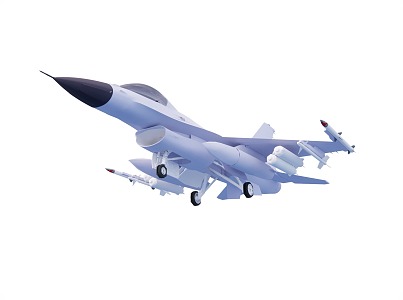 The F16 Fighter 3d model