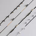 Modern Track Spotlights Embedded Magnetic Lights Linear Lights Steering Spotlights Downlight Bucket Lights Grid Duct Lights 3d model
