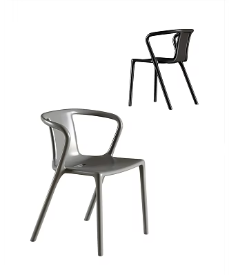 Modern single chair 3d model