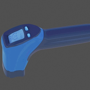 Temperature gun Infrared thermometer forehead temperature gun 3d model