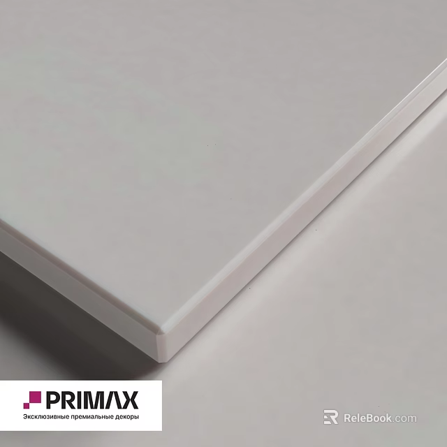 White Building Component With Smooth Surface And Straight Edge Design 3d model 