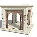 Jane Ou Pavilion 3d model