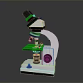 Household Educational Microscope With Adjustable Lenses For Student Science Home Experiments