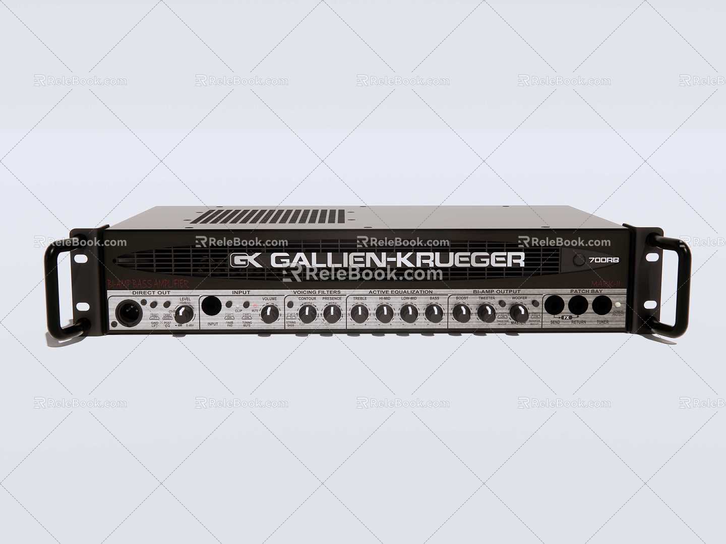 Speaker effector amplifier pre-stage model