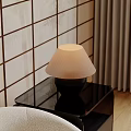 Table lamp table lamp side 3d model