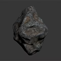 Natural Decorative Household Stone With Rough Surface And Silver Gray Brown Color