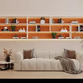 Bright Elegant Beauty And Hair Salon Interior Design With Tidy Product Displays And Comfortable Seats