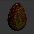Ripe Fresh Juicy Mango with Red and Green Spotted Oval Skin Ideal for Healthy Snacks