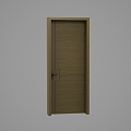 Wooden door 3d model