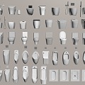 Urinal Urinal Modern Toilet Urinal Urinal 3d model