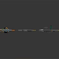 Various Modern Weapons Collection Featuring Rifles Pistols and Tactical Designs