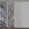 Various Textured Natural Stone Floor Tiles In Different Color Samples 3d model