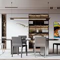 Modern Restaurant 3d model