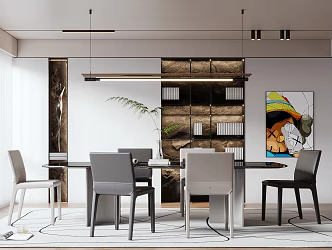 Modern Restaurant 3d model