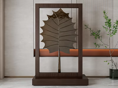 Screen partition 3d model