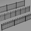 Various Decorative Iron Railings With Different Designs For Outdoor Spaces
