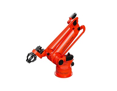 Industrial mechanical arm manipulator automatic handling palletizing production equipment 3d model