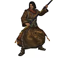 Modern Game Character Three Kingdoms Unparalleled Character Man 3d model