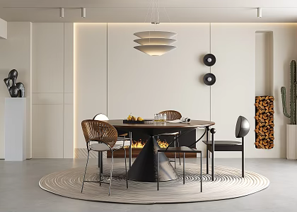 Modern Restaurant 3d model
