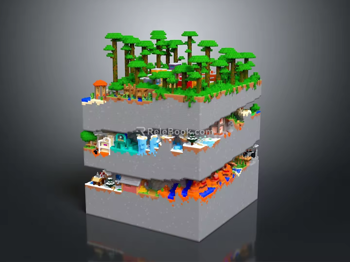 Game Environment Game Scene Fairy Tale Scene Fairy Tale Magic Scene Magic Item Fantasy Scene 3d model