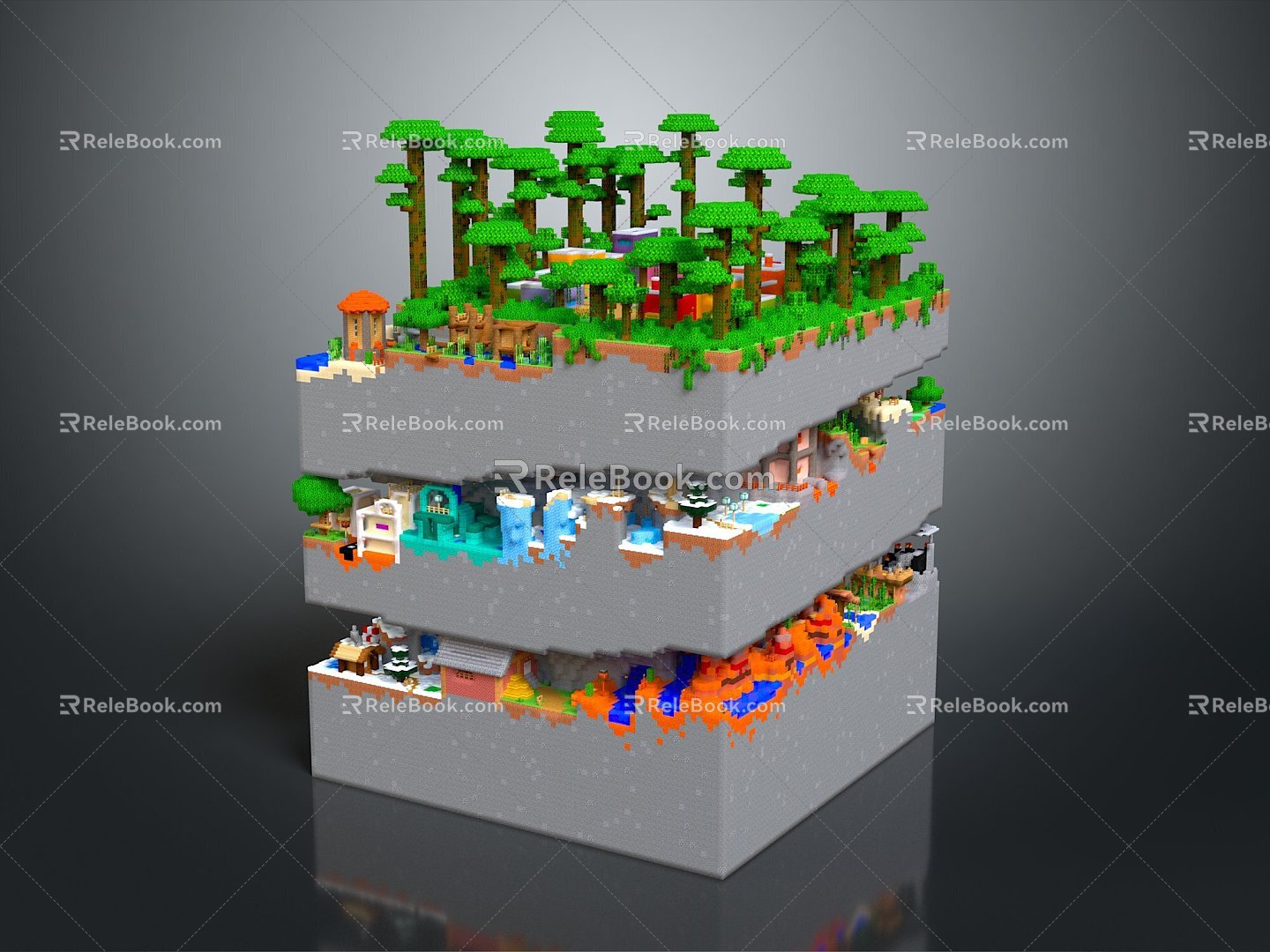 Game Environment Game Scene Fairy Tale Scene Fairy Tale Magic Scene Magic Item Fantasy Scene 3d model