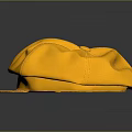 Bright Yellow Stylish Casual Hat Fashion Accessory For Daily Outfits