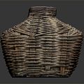 Modern fish basket fish basket 3d model