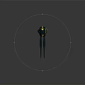 modern dragonfly thin-winged dragonfly lexian dragonfly 3d model