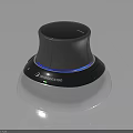Dreamaxion Electronic Appliance With Silver Black Design And Blue Top Ring Light
