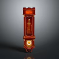 Floor Clock Big Clock Retro Clock Retro Clock Retro Clock Large Clock Pendulum Furnishings 3d model