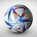 Colorful Adidas FIFA World Cup Soccer Ball As Premium Sports Equipment With Unique Design