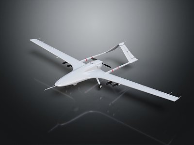 modern drone military drone unmanned aerial vehicle unmanned aerial vehicle 3d model