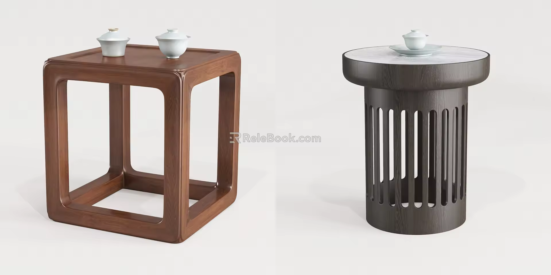 New Chinese style side table 3d model