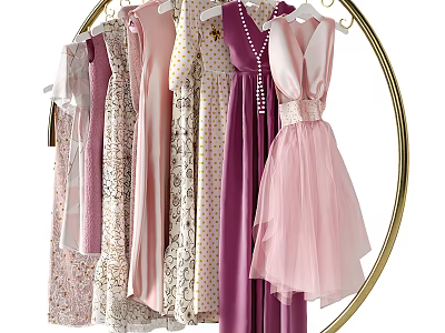 Modern Hanger Children's Hanger 3d model