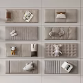 Modern Cushion Bay Window Cushion Sofa Cushion Futon Pillow Plush Toy Sofa Pier Stool 3d model