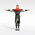 Mulan Game Characters Anime Characters Ancient Man 3d model