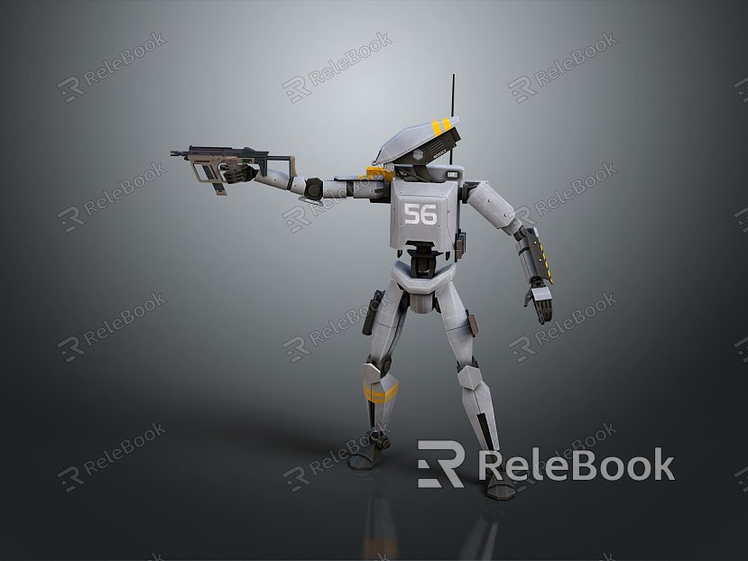 Mech Warrior Mech Soldier Machine Battlearm Mechanical Battlearm Machine Fighter Robot model