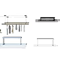 drying rack lifting drying rack 3d model