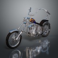 Motorcycle Two-wheeled Motorcycle Cross-country Motorcycle Road Race Motorcycle Motor Vehicle Transport 3d model