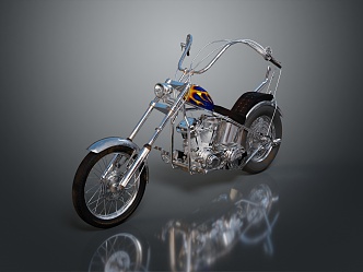 Motorcycle Two-wheeled Motorcycle Cross-country Motorcycle Road Race Motorcycle Motor Vehicle Transport 3d model