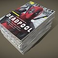 Magazines A Group of Fashion Magazines Magazines Foreign Magazines Books and Periodicals Low Face Number Low Model Simple Model Game Sub-era Film and Television Level Super Realism 3d model