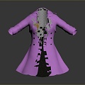 Long Clothes Long Shirt Fashion Long Shirt Coat Coat Trenchcoat Fashion Coat Clothing Clothing Clothing Fashion 3d model