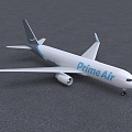 Amazon PrimeAir Boeing 767 freighter plane 3d model