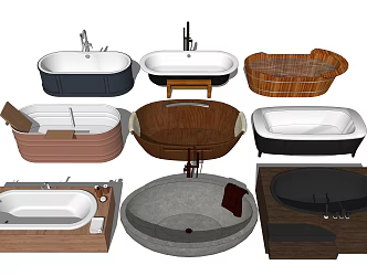Modern Bathtub 3d model