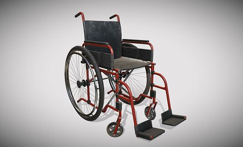 Industrial LOFT Wheelchair 3d model