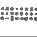 Various Metal Covers With Different Shapes And Industrial Designs For Mechanical Applications
