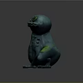 Frog Poison Frog Game Frog Reptile Cold Blooded Animal Reptile 3d model