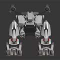 Modern robot Soss machine beast 3d model