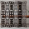 Screen partition 3d model